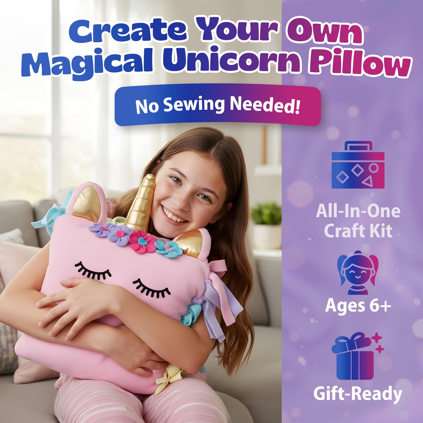 Unicorn Pillow Kit