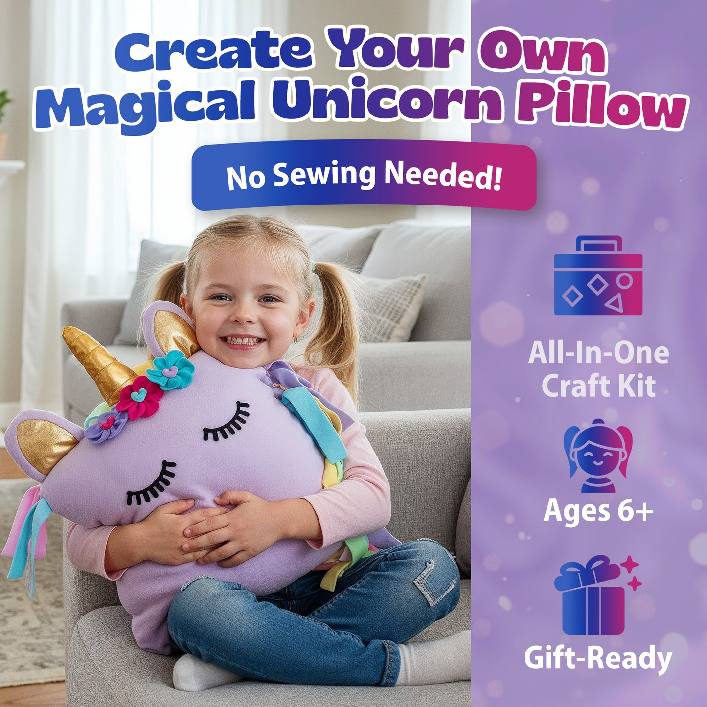 Unicorn Pillow Kit