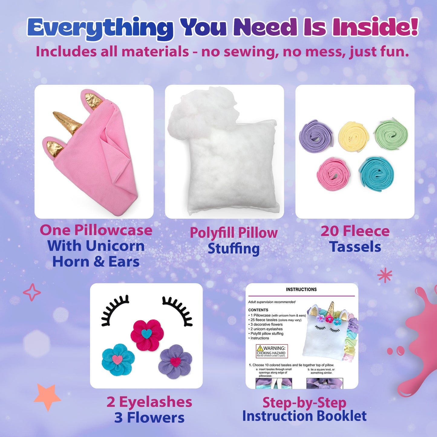 Unicorn Pillow Kit