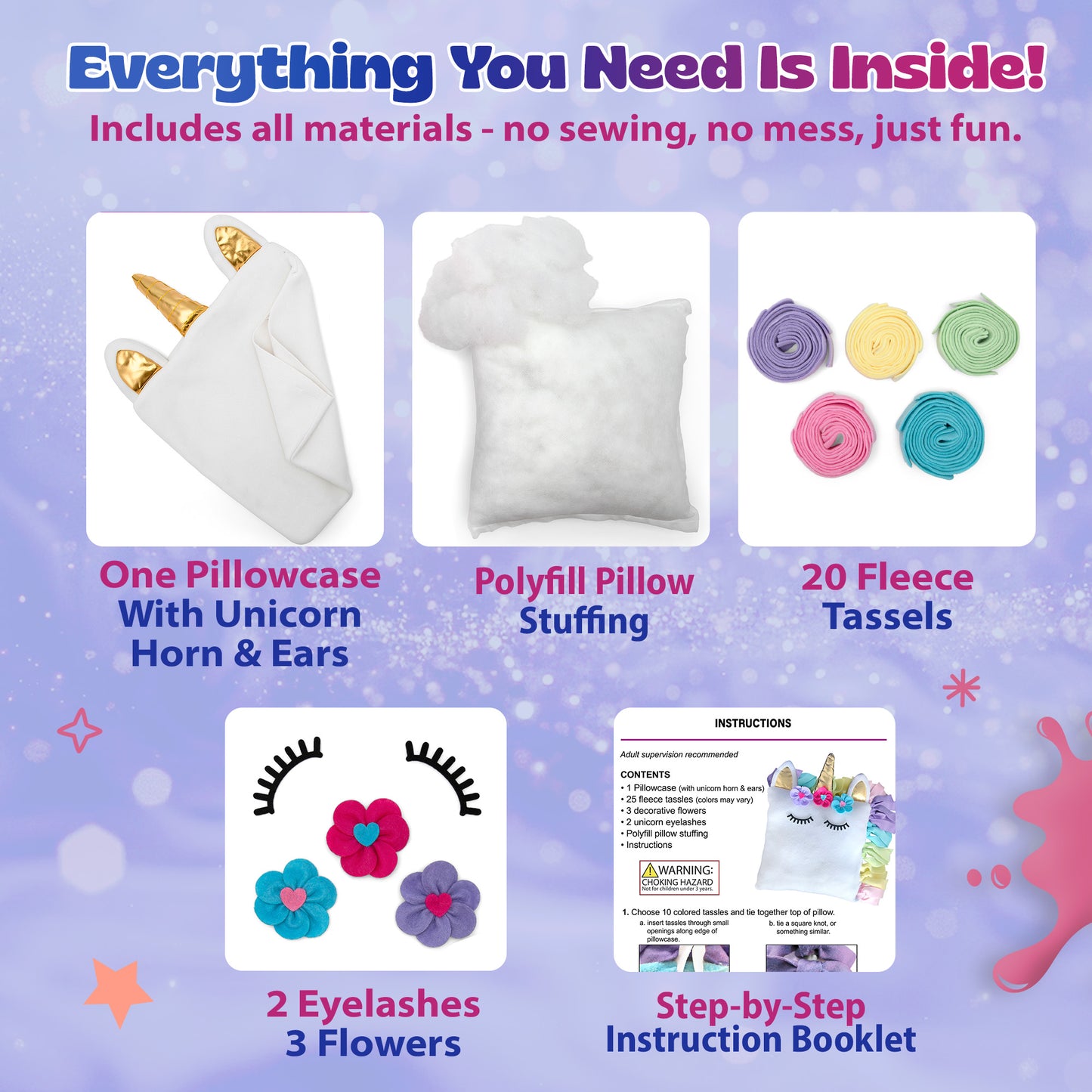 Unicorn Pillow Kit