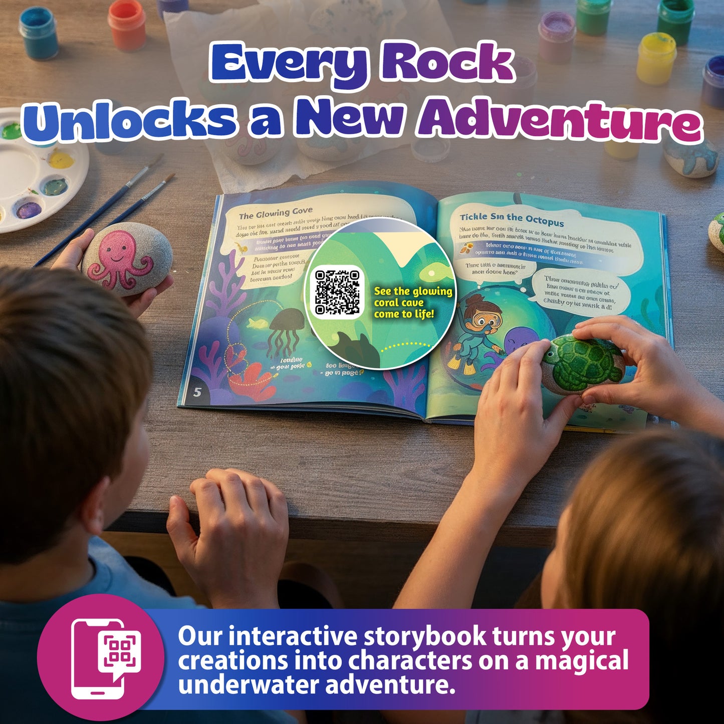 Rock Painting Kit - NEW