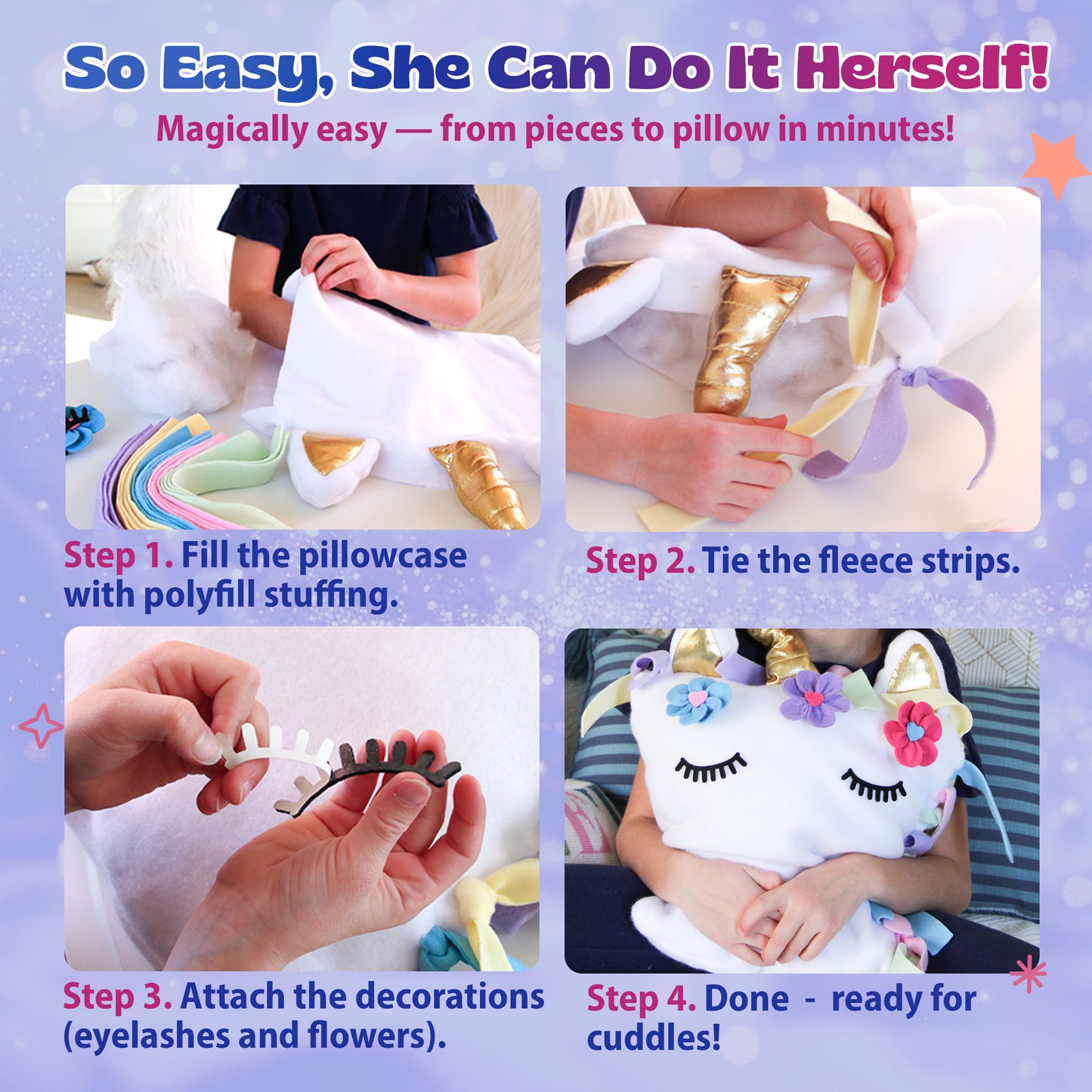 Unicorn Pillow Kit