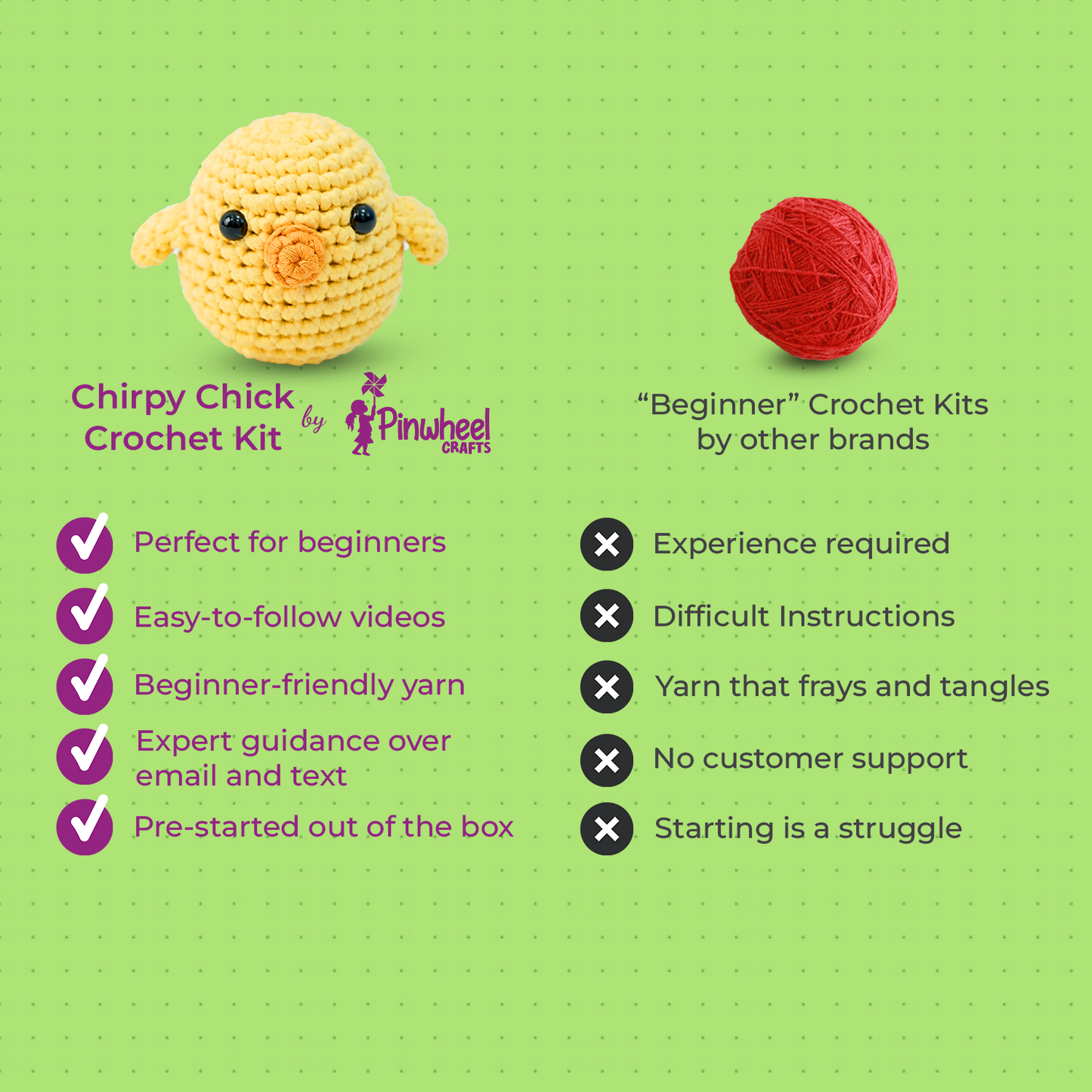 Chirpy Chick Crochet Kit
