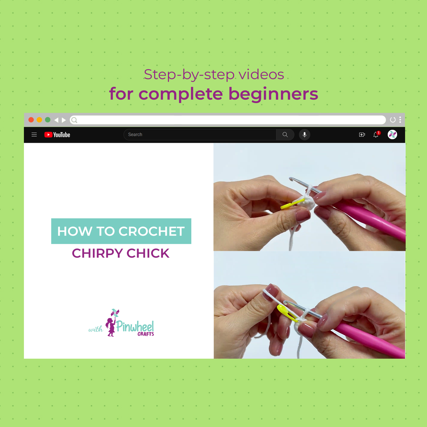 Chirpy Chick Crochet Kit