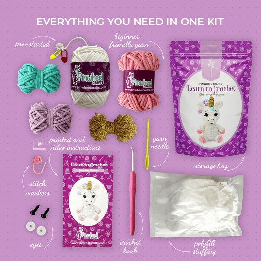 Shimmer Unicorn Crochet Kit