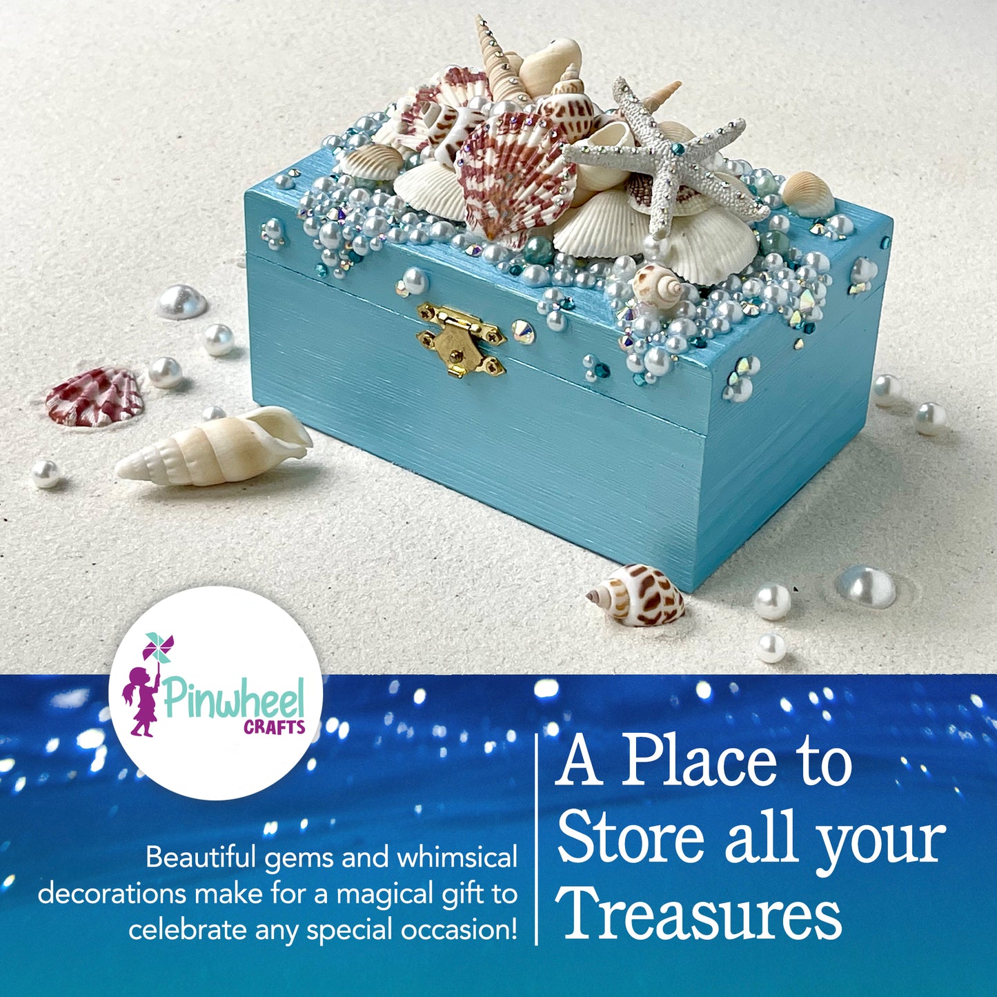 Mermaid Jewelry Box Kit