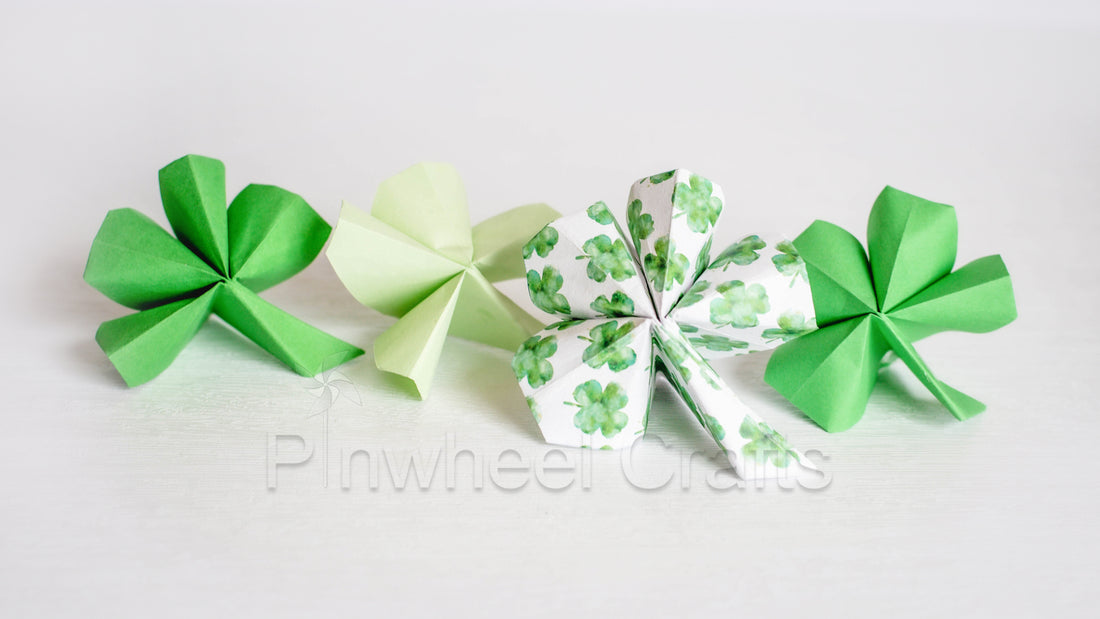 Pinwheel Crafts All-in-one craft kits for kids diy family crafts and art projects for saint Patricks Day