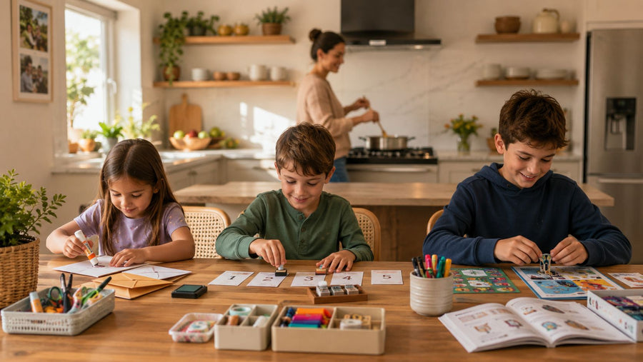 8 Activities Kids Can Do While Parents Make Dinner