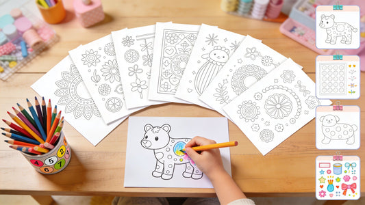 7 Best Color by Number Pages for Kids