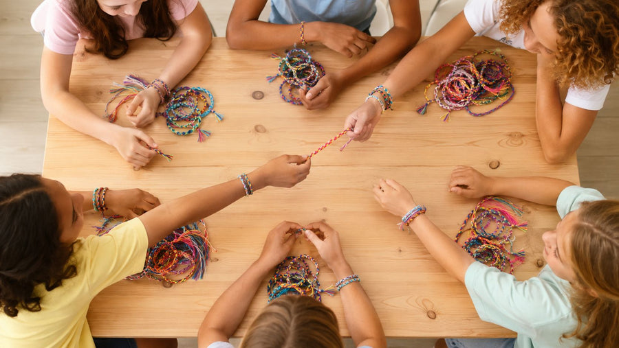 8 Friendship Bracelet Exchange Ideas for Kids