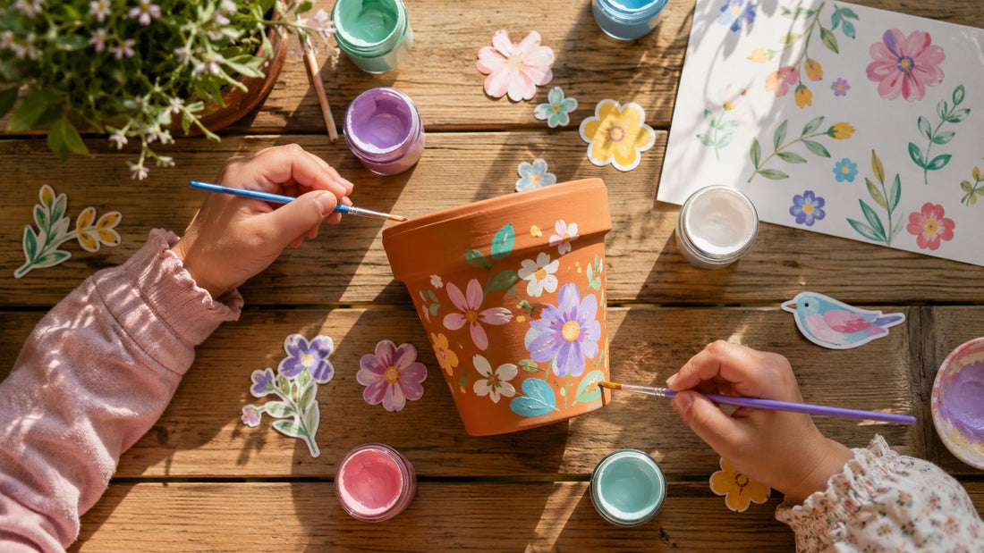 How to Decorate a Flower Pot: Easy Ideas for Kids