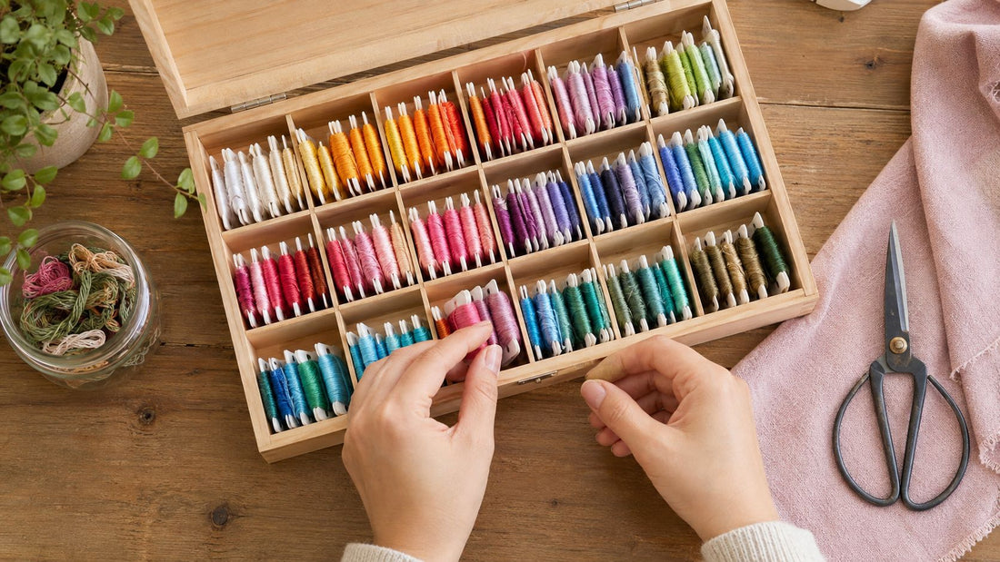 How to Store Embroidery Floss Without Tangling
