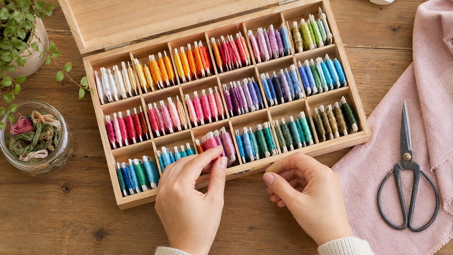 How to Store Embroidery Floss Without Tangling