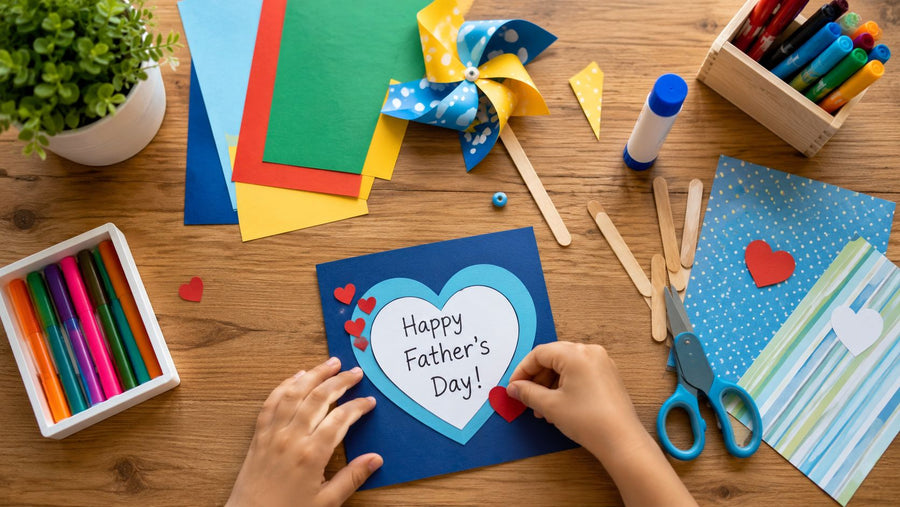 Last-Minute Father’s Day Crafts Kids Can Make Today