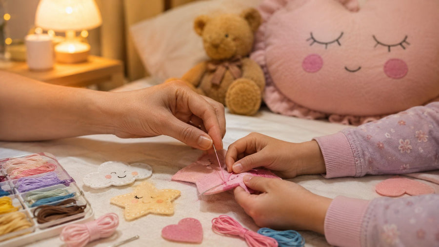 Hand-Sewing for Kids: A Low-Stimulation Activity Before Bed