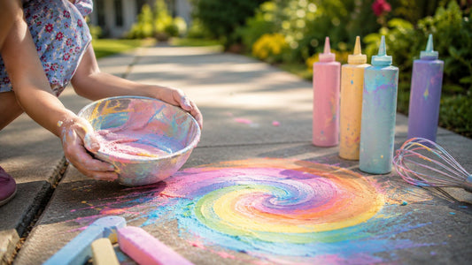 How to Make Sidewalk Chalk Paint: A Creative Kid's Guide