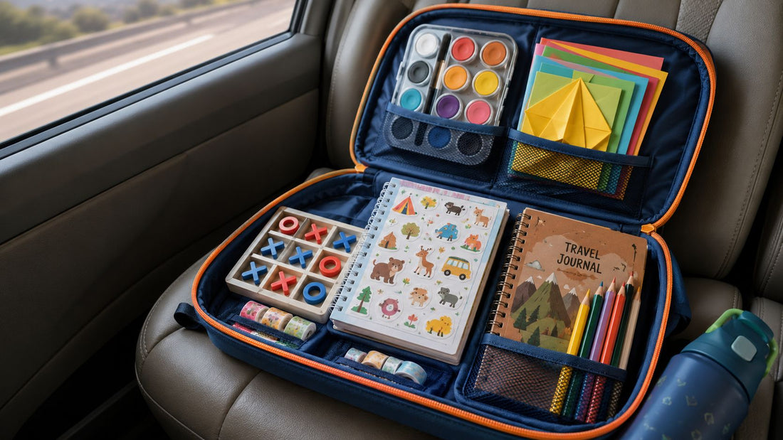 Travel Activities for Kids: Screen-Free Ideas for Cars, Flights & Hotels