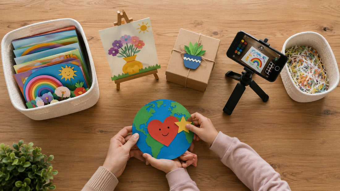 What to Do With Finished Kids Crafts