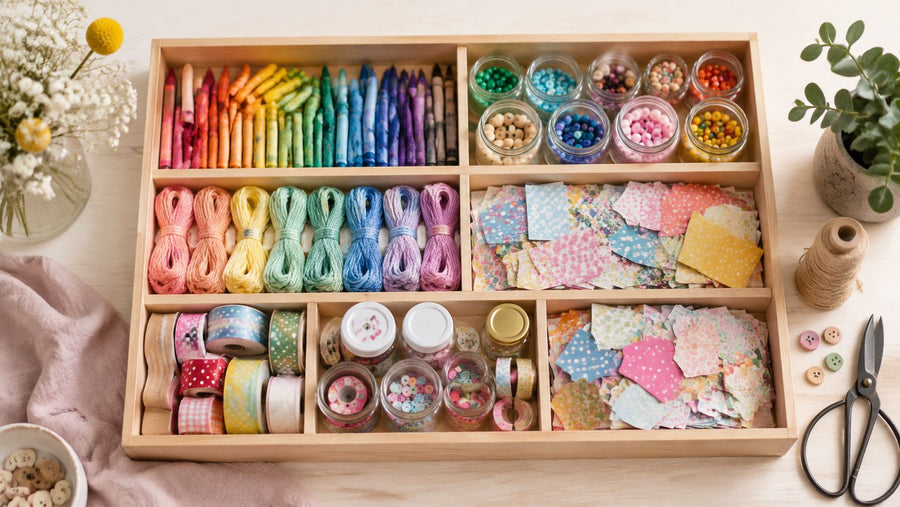 What to Do With Leftover Craft Supplies: Reuse, Donate, or Organize Them