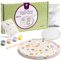 Terrazzo Plaster Trinket Dish Kit