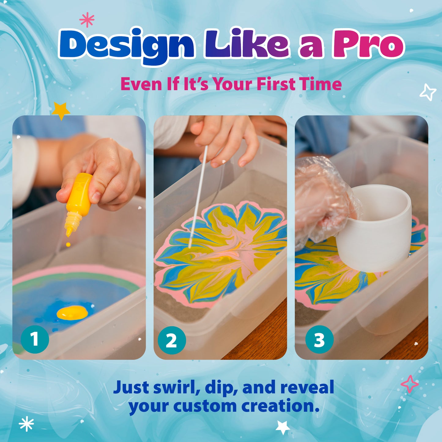 Water Marbling Planter Kit