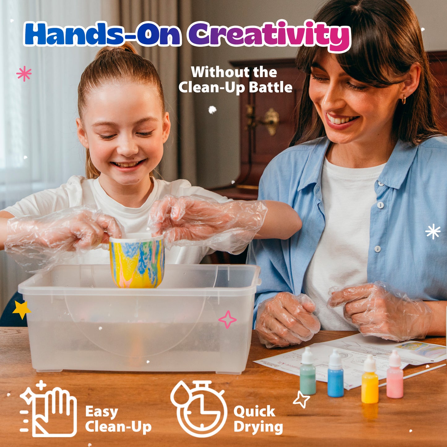 Water Marbling Planter Kit