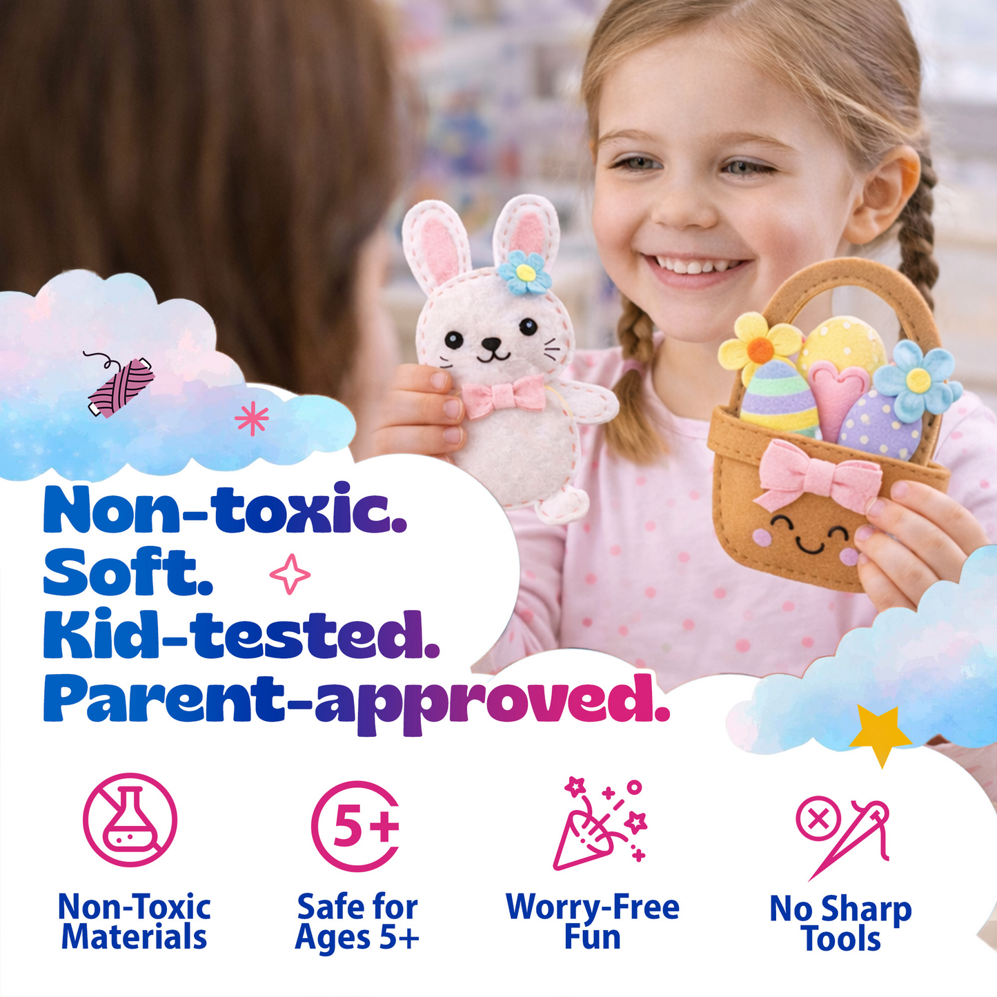 Bunny & Friends Sewing Kit