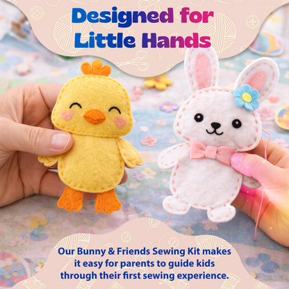 Bunny & Friends Sewing Kit