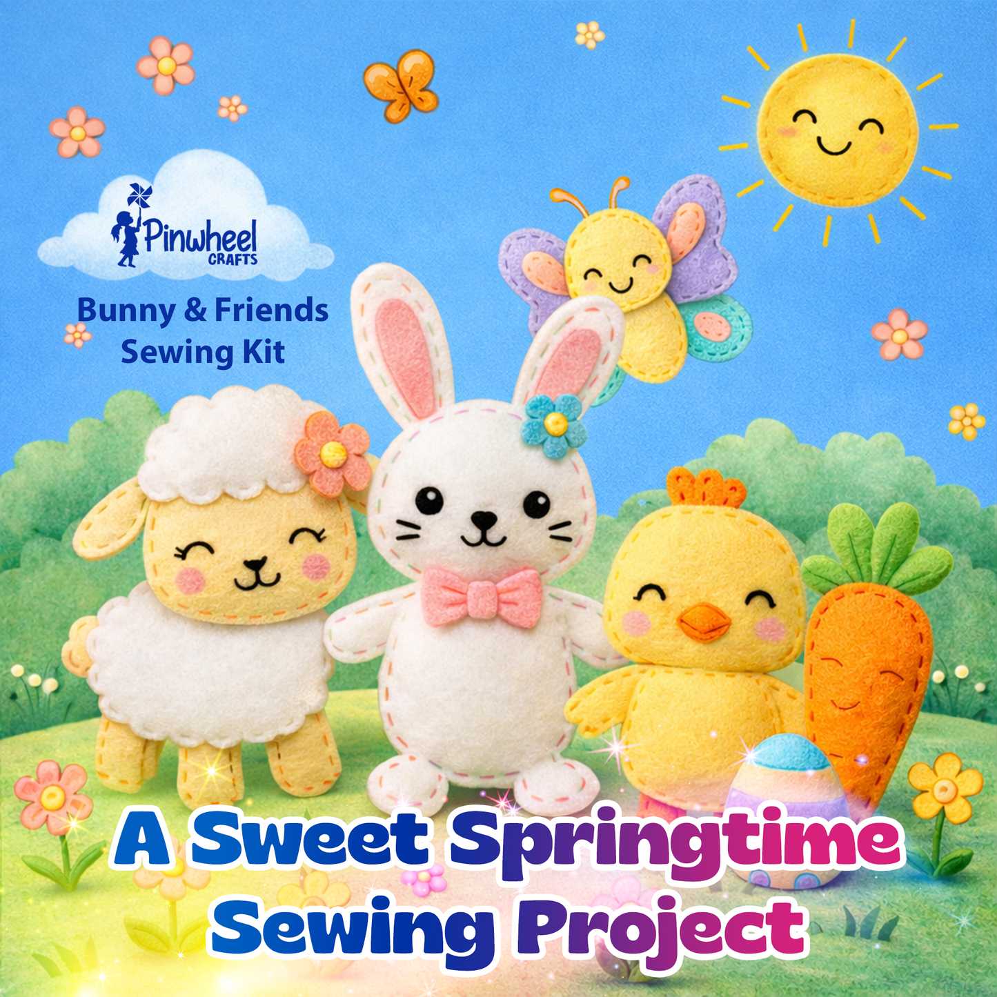 Bunny & Friends Sewing Kit