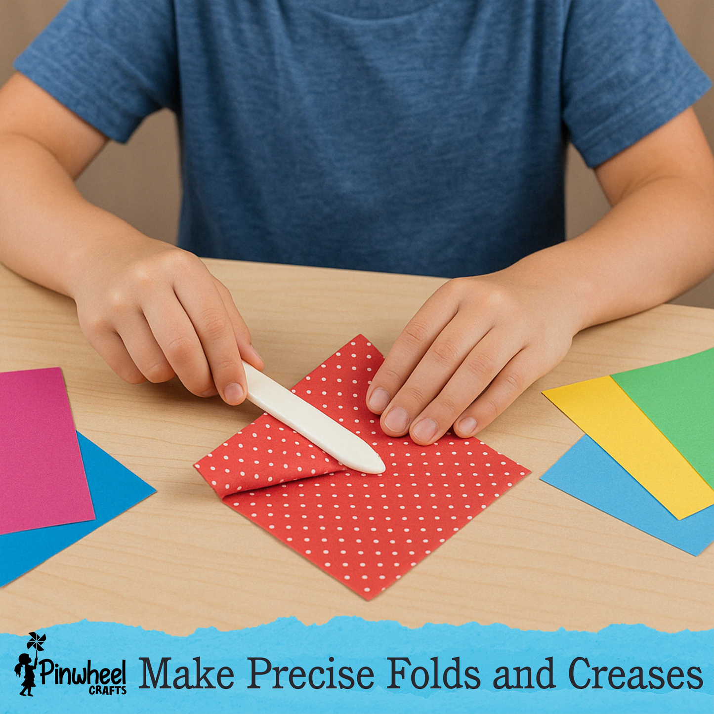 Flower Origami Kit With Folding Tools