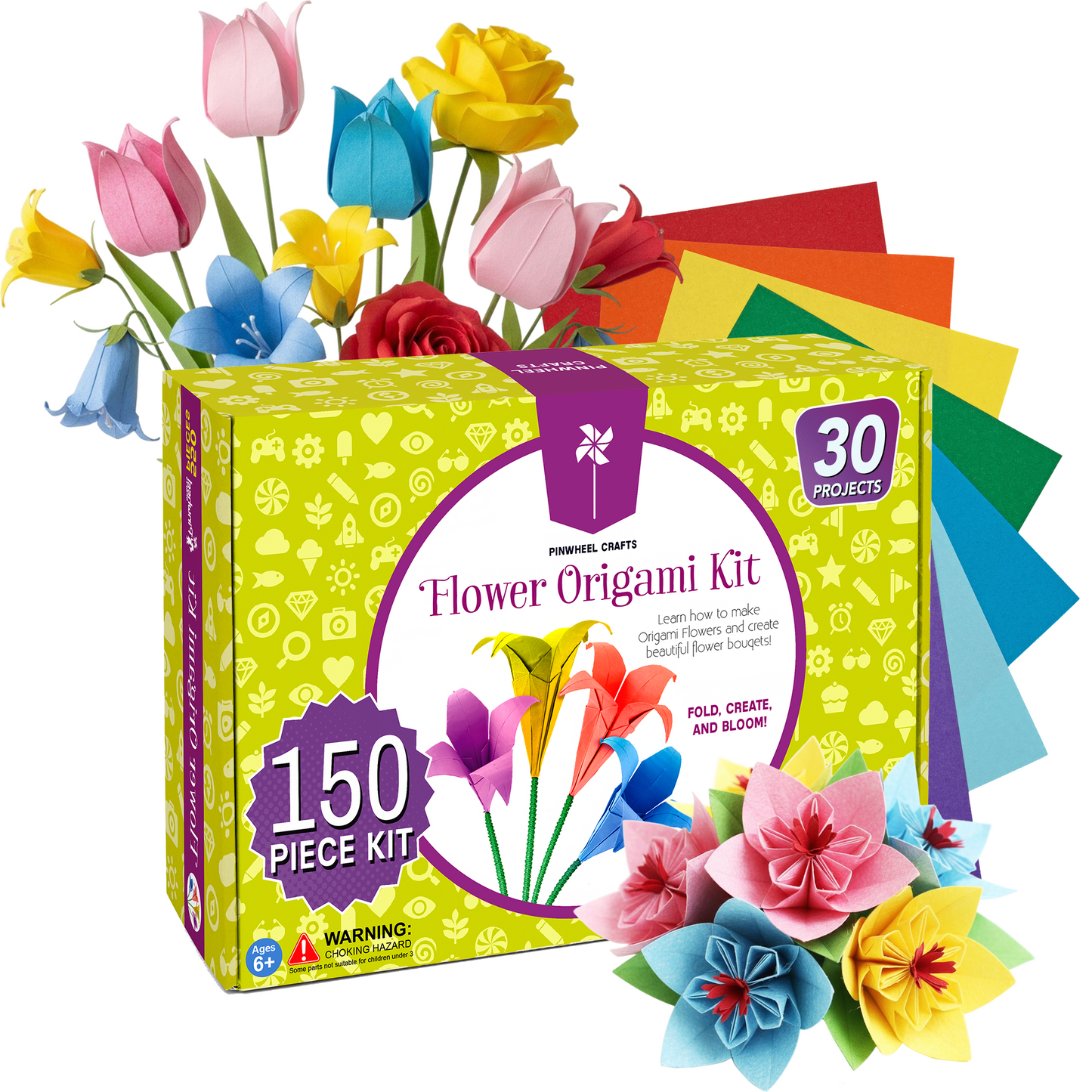 Flower Origami Kit