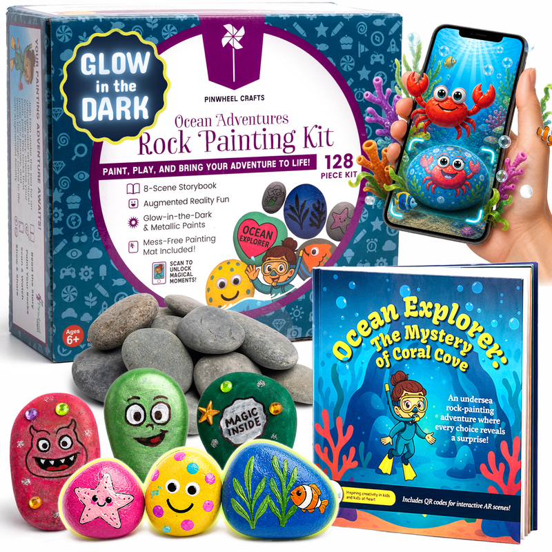 Interactive Rock Painting Kit