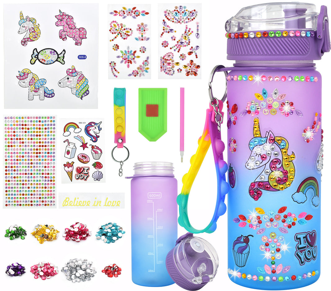 Unicorn Water Bottle Kit