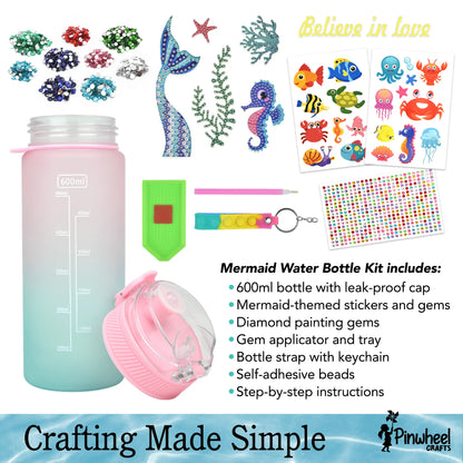 Mermaid Water Bottle Kit