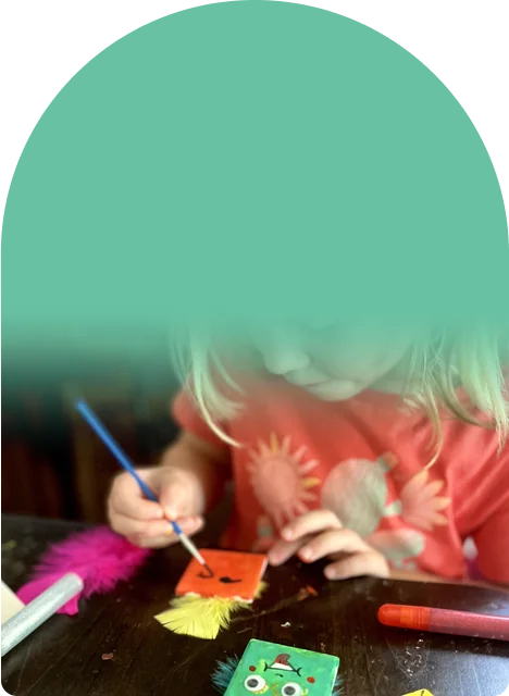 Screen-free focus, one brushstroke and one tile at a time
