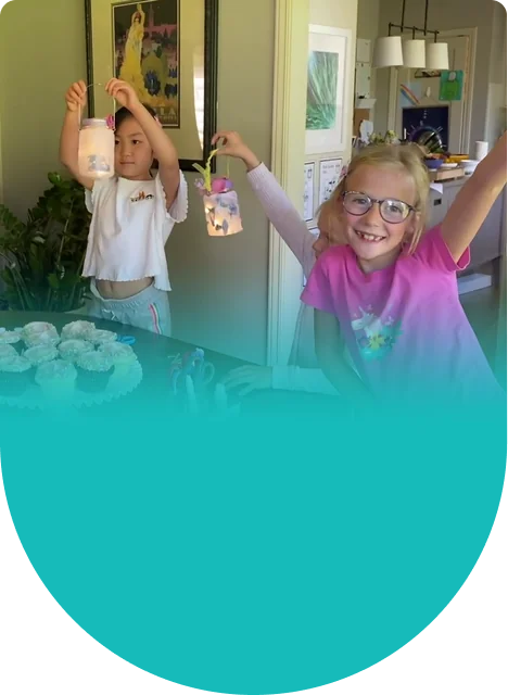 A sweet project to share at a birthday party, a sleepover, or a family craft night