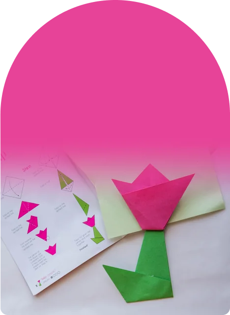 30 flower projects, each with its own step-by-step diagram