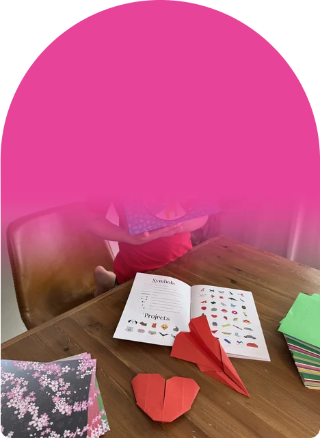 50 projects and 450 sheets, from paper planes to a love heart