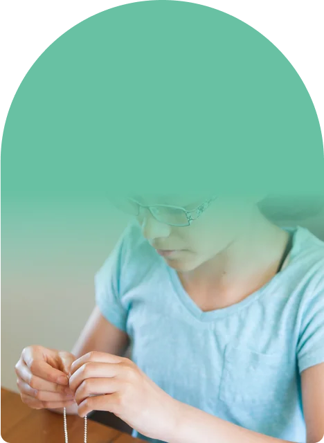 Screen-free focus, from picking a design to pressing out the bubbles