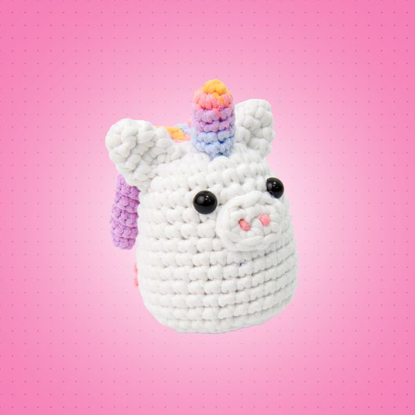 Rainbow Unicorn Crochet Kit